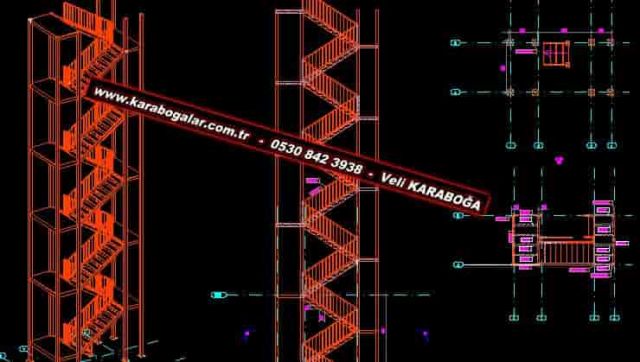 İstanbul Z Tipi Yangın Merdiveni İmalatı, Satışı ve Montajı | Türkiye Geneli Hizmet – 0530 842 3938